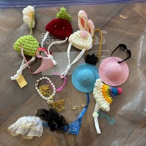 Colorful 7” porch goose Accessories Set